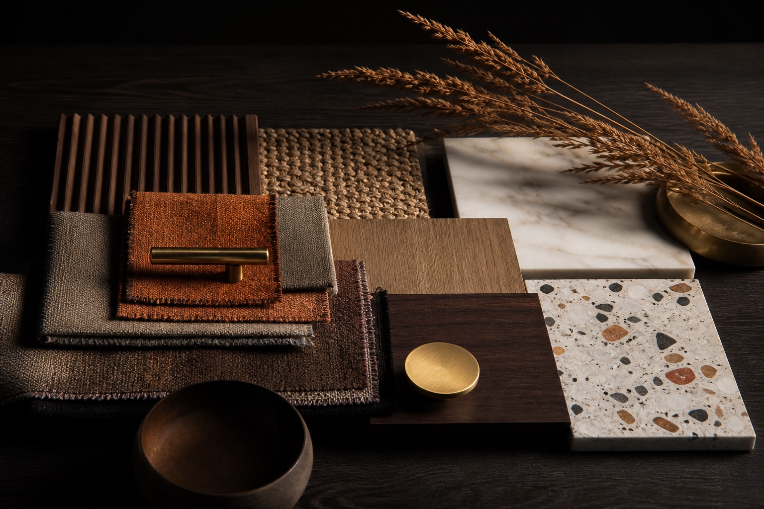Materialkonzept und Moodboard